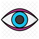 Depressed Eye  Icon