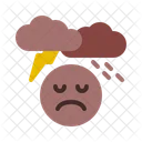 Depression Sad Bad Mood Icon