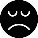 Depression Emoji Face Icon