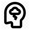Depression Sad Man Icon