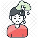 Depression Stress Sad Icon