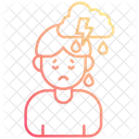 Depression Stress Sad Icon