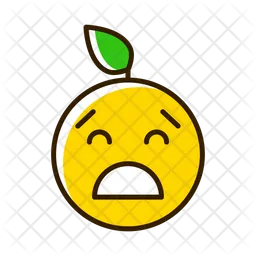 Depressivo Emoji Ícone