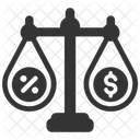 Dept rate  Icon