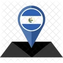 El Salvador Flagge Symbol