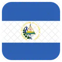 El Salvador Flagge Symbol