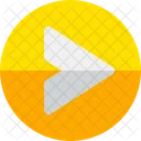 Cursor Circulo Derecha Icono