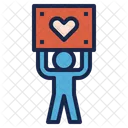Vida Verdad Amor Icono