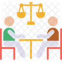 Reunion De Negocios Reunion Discutir Tema Icon