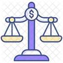 Derecho Financiero Ley Justicia Icono