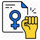 Derechos Igualdad Justicia Icon