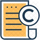 Copyright Autoridad Derecho Icono