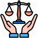 Derechos Humanos Escala Justicia Icon
