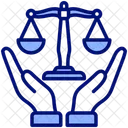 Derechos Humanos Escala Justicia Icon
