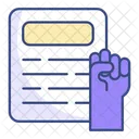 Derechos humanos  Icon