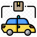 Derivery Taxi Delivery Package Icon