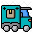 Derivery Truck Delivery Package Icon