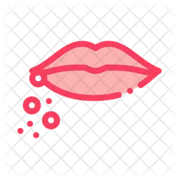 Dermatitis Near Lips  Icon