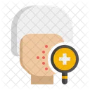 Dermatology Hair Scalp Icon