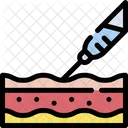 Dermatology Injection Follicle Icon