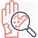 Dermatology Allergy Hand Icon