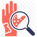 Dermatology Allergy Hand Icon