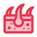 Dermis Dermatology Hair Icon
