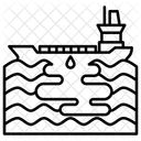 Derramamento Oleo Ambiental Ícone