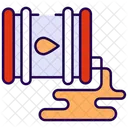 Derrame de petróleo  Icono