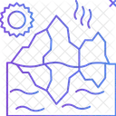 Derretimento De Geleira Iceberg Geleira Ícone