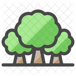 Des arbres  Icône