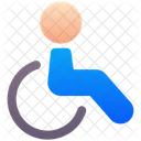 Desactivar Discapacitado Silla De Ruedas Icono