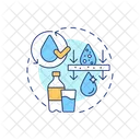 Water Desalination Save Icon
