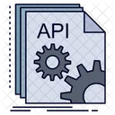 Desarrollador de API  Icono