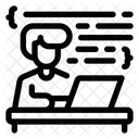 Desarrollador De Software Programador Web Codificador Icono