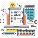 Desarrollo Codificacion Programacion Icono