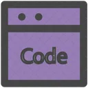 Desarrollo Codigo HTML Icono