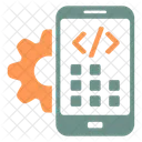 Desarrollo De Aplicaciones Codigo Programa Icon