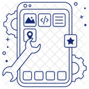 Desarrollo de aplicaciones moviles  Icono