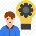 Desarrollo De Habilidades Capacitacion Aprendizaje Icono