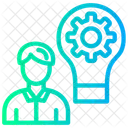 Desarrollo De Habilidades Capacitacion Aprendizaje Icono