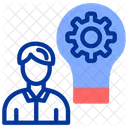 Desarrollo De Habilidades Capacitacion Aprendizaje Icono