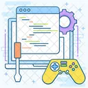 Desarrollo De Juegos Programacion De Juegos Desarrollo De Juegos En Linea Icono