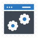 Pagina Web Navegador Desarrollo Icono