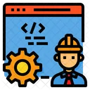 Navegador Ingeniero Software Icono