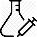 Desarrollo De Vacunas Desarrollo De Vacunas Experimento De Vacunas Icono
