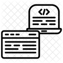 Desarrollo Frontend Codigo Codificacion Icono