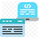 Desarrollo Frontend Codigo Codificacion Icono
