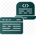 Desarrollo Frontend Codigo Codificacion Icono