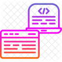 Desarrollo Frontend Codigo Codificacion Icono